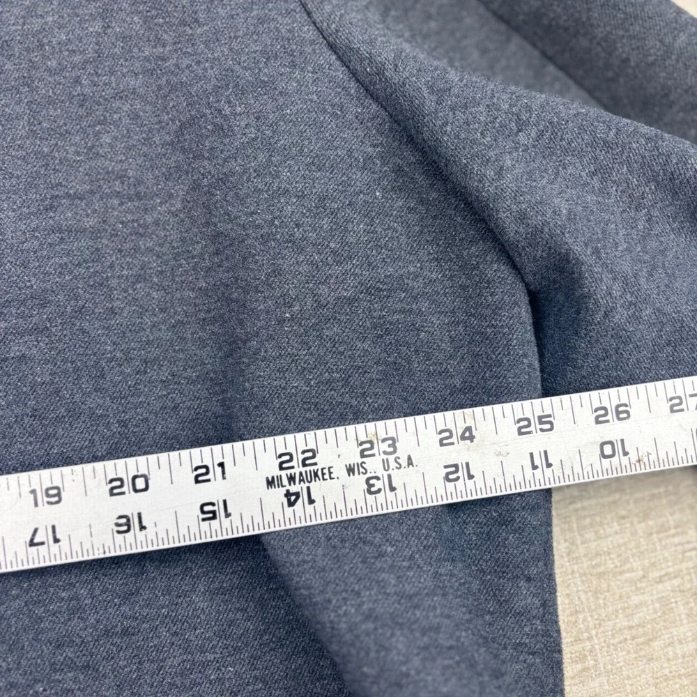 Banana Republic Mens XL Charcoal Grey Heathered Field Jacket Utility Coat